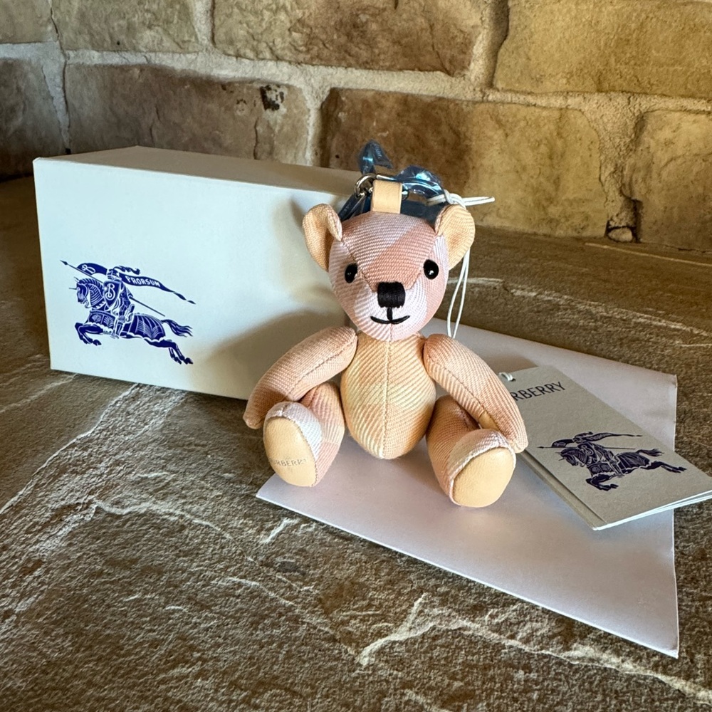 Burberry Tan Teddy Bear Charm